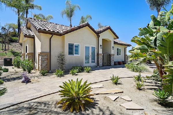 Garage conversion to ADU with modern interior finishes in Irvine